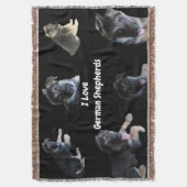 DE DUITSE SCHEPEN ZETTEN DRIE Blanket Deken (Voorkant Verticaal)