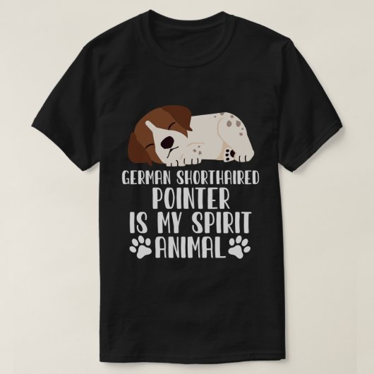 De Duitse Shorthaired Pointer is mijn gedistilleer T-shirt (Design voorkant)