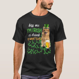 De Duitse Spitz weet dat ik Iers ben, Drink of ges T-shirt