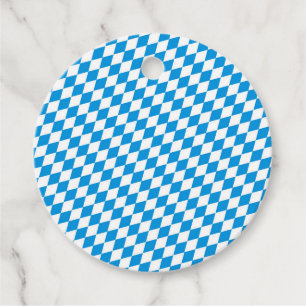 de Duitse staat beieren - het patroon van de vlagk Bedankjes Labels