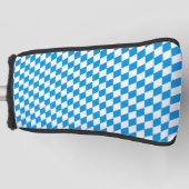 de Duitse staat beieren - het patroon van de vlagk Golfheadcover (Voorkant)