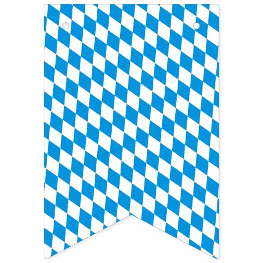 de Duitse staat beieren - het patroon van de vlagk Vlaggetjes (Tweede vlag)