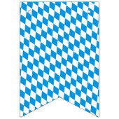 de Duitse staat beieren - het patroon van de vlagk Vlaggetjes (Eerste vlag)