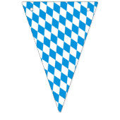 de Duitse staat beieren - het patroon van de vlagk Vlaggetjes (Derde vlag)