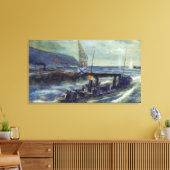 De Duitse U 56 gezonken door Grozovoi Canvas Afdruk (Insitu (Woonkamer))