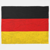 De Duitse vlag - Een wandtapijt van Duits erfgoed Fleece Deken (Voorkant (Horizontaal))