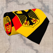 De Duitse vlag en Duitsland reizen, bedrijven en s Stropdas