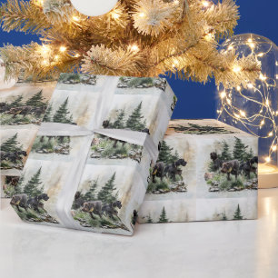 De Duitse Wirehaired Pointers, Art Cadeaupapier