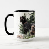 De Duitse Wirehaired Pointers, Art Mok (Links)