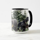 De Duitse Wirehaired Pointers, Art Mok (Voorkant rechts)