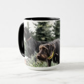De Duitse Wirehaired Pointers, Art Mok (Voorkant links)
