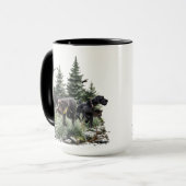 De Duitse Wirehaired Pointers, Art Mok (Voorkant links)