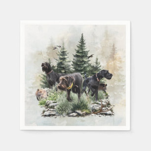 De Duitse Wirehaired Pointers, Art Servet