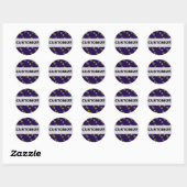 De Duitsers komen eraan Ronde Sticker (Vel)