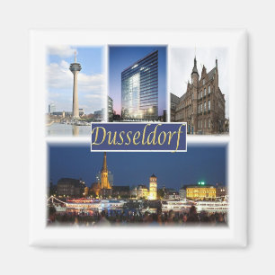 DE * Duitsland - Dusseldorf Magneet