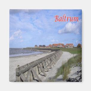 DE - Duitsland - Frisian Islands - Baltrum - shore Magneet
