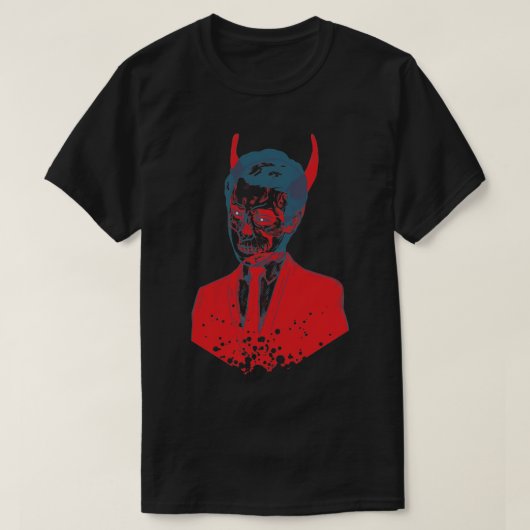 De duivel binnen t-shirt (Design voorkant)