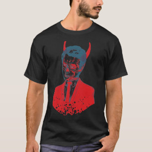 De duivel binnen t-shirt
