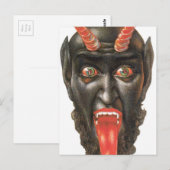 De duivel briefkaart (Voorkant / Achterkant)