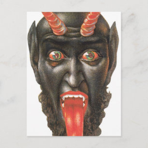 De duivel briefkaart