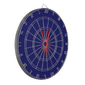 De duivel deed het. dartbord (Voorkant Links)
