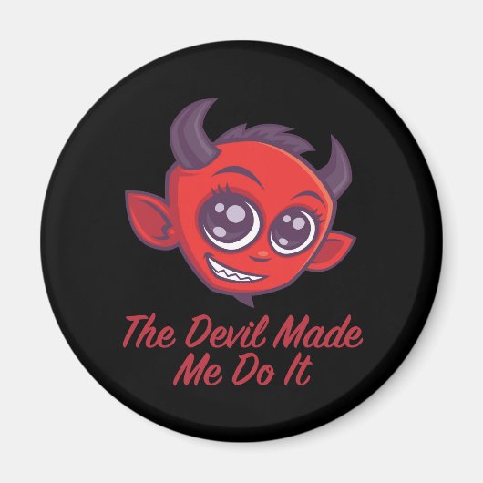 De duivel deed het. magneet (Voorkant)