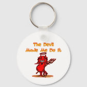 De duivel deed het. sleutelhanger (Achterkant)