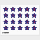 De duivel deed het. ster sticker (Vel)