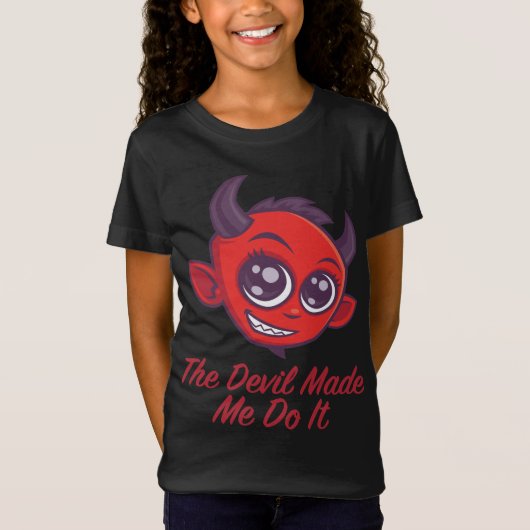 De duivel deed het. t-shirt (Voorkant)