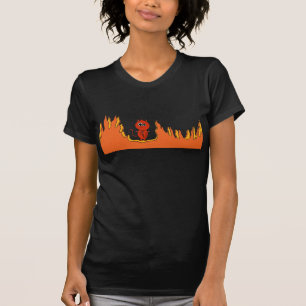 De duivel deed het. t-shirt