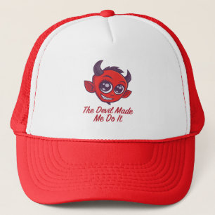 De duivel deed het. trucker pet