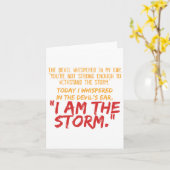 De duivel die in mijn oerduivel-citaat gegrift is kaart (Gele Bloem)