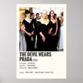 de duivel draagt prada poster (Voorkant)