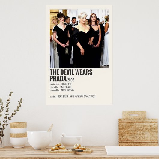 de duivel draagt prada poster (Keuken)