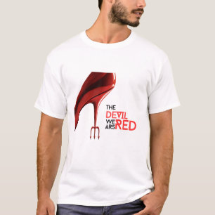 De duivel draagt rood unisex T-shirt