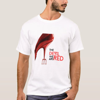 De duivel draagt rood unisex T-shirt