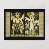 De duivel en de toren briefkaart (Voorkant)