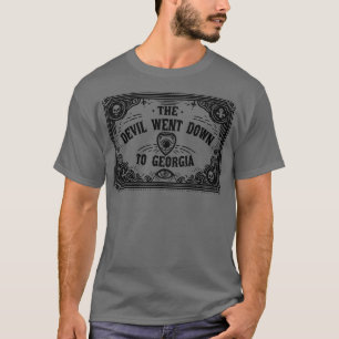 De duivel ging naar Georgia T-shirt