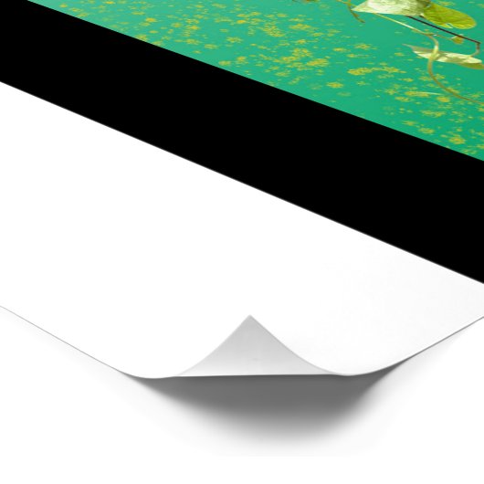 De duivel - Glanzend Poster (Hoek)