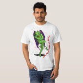 De duivel heeft me ertoe aangezet! t-shirt (Voorkant volledig)