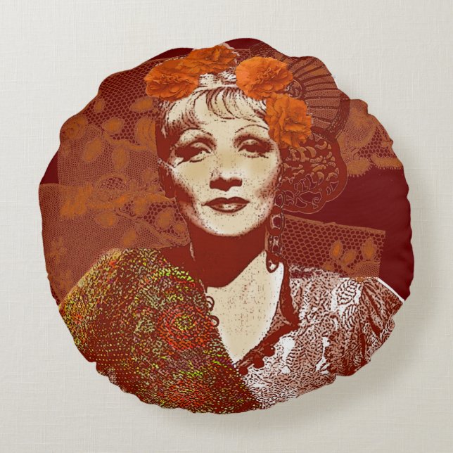 De duivel is een vrouw rond kussen (Achterkant)