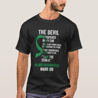 De duivel- Neurofibromatosis Awareness Ondersteuni T-shirt