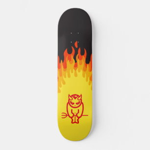 De duivel persoonlijk skateboard