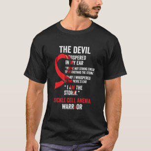 De duivel- sikkelcelanemie Awareness Support Ri T-shirt