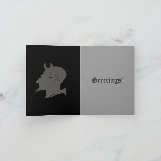 De duivel stelt de Kaart van de Groet & van de (Binnen)