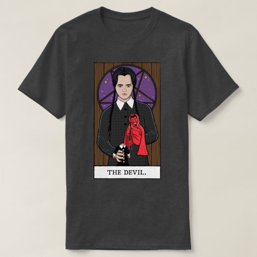 De duivel Tarot d T-shirt (Design voorkant)