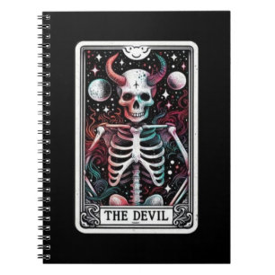 De Duivel Tarot Kaart Notitieboek Collectie