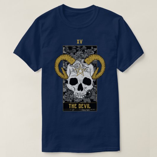 De duivel van de Kaart T-shirt (Design voorkant)