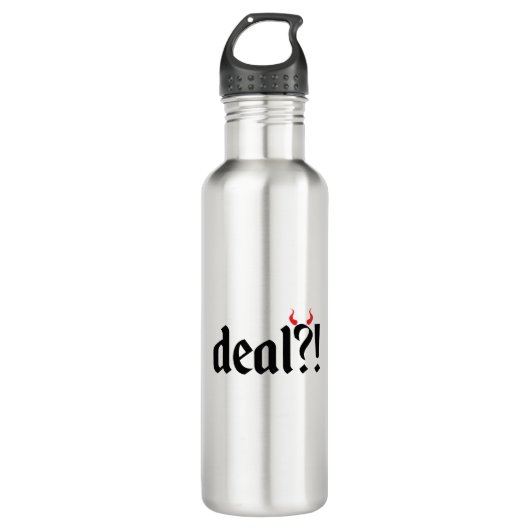 De duivel waterfles  (Voorkant)