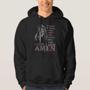 De Duivel zag me mijn hoofd omlaag en dacht dat hi Hoodie